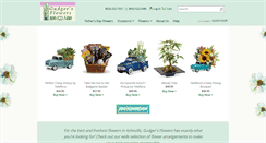 Desktop Screenshot of gudgersflowers.com